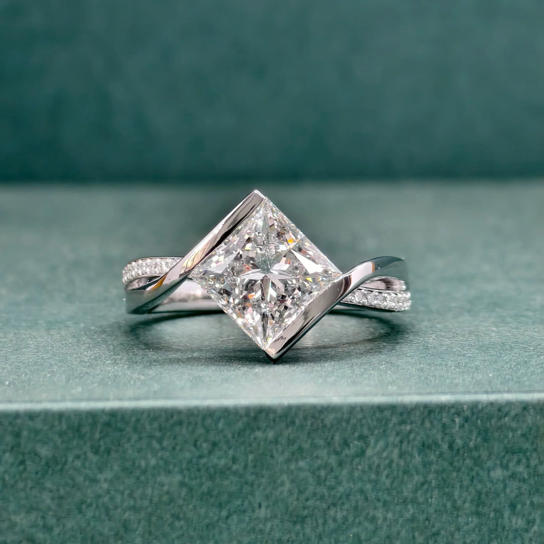 Affordable lab grown diamond rings