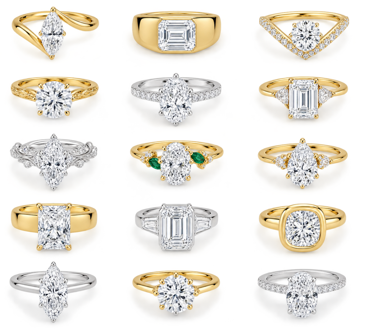 Engagement Ring Styles & Setting Types
