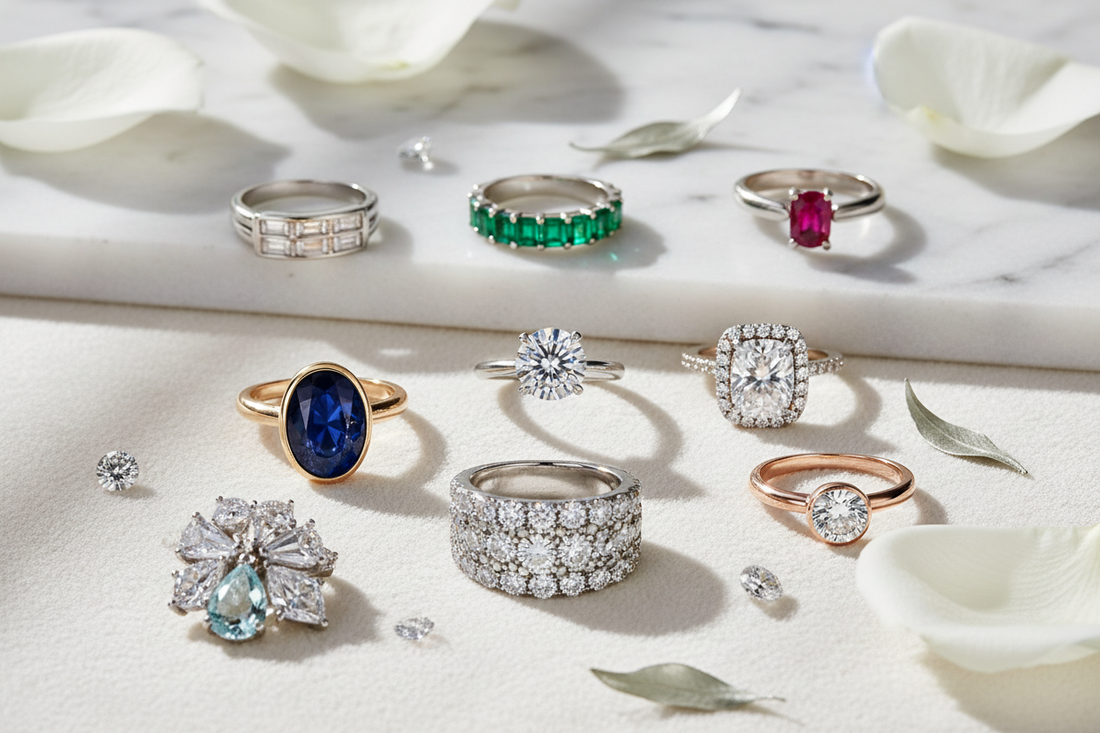 9 Types of Ring Settings to Know Before You Shop