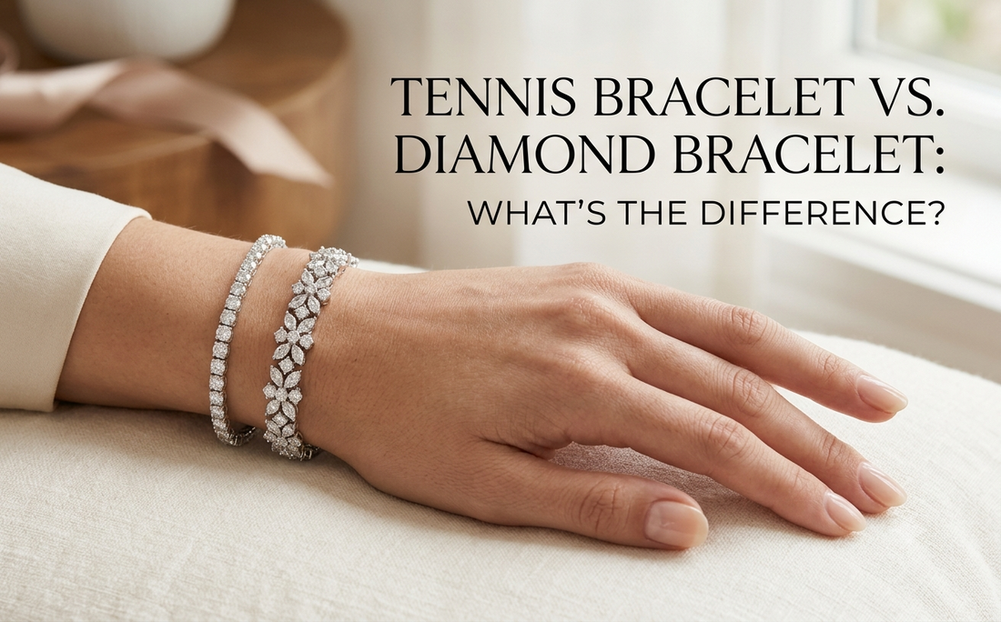 Tennis Bracelet vs. Diamond Bracelet: What's the Difference?