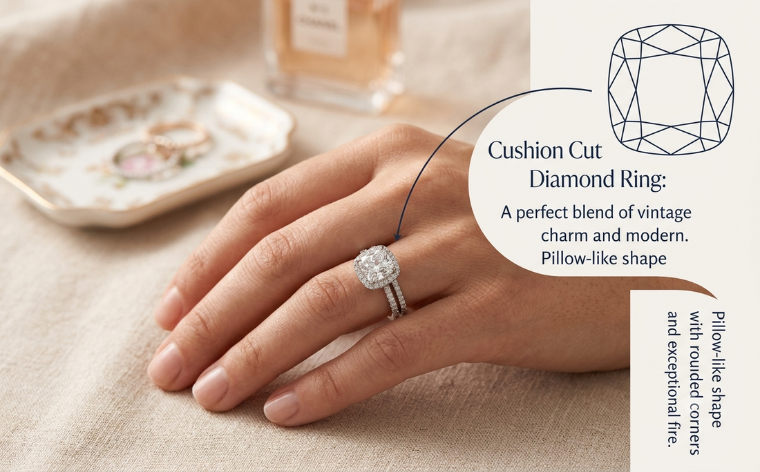 What Is a Cushion Cut Diamond Ring? A Complete Guide to Cushion Cut Diamonds