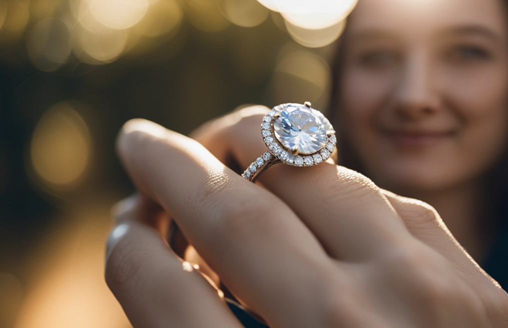 Shine, Brighter, Save : Discover the Timeless Experience of Moissanite Diamond Rings JBR Jeweler