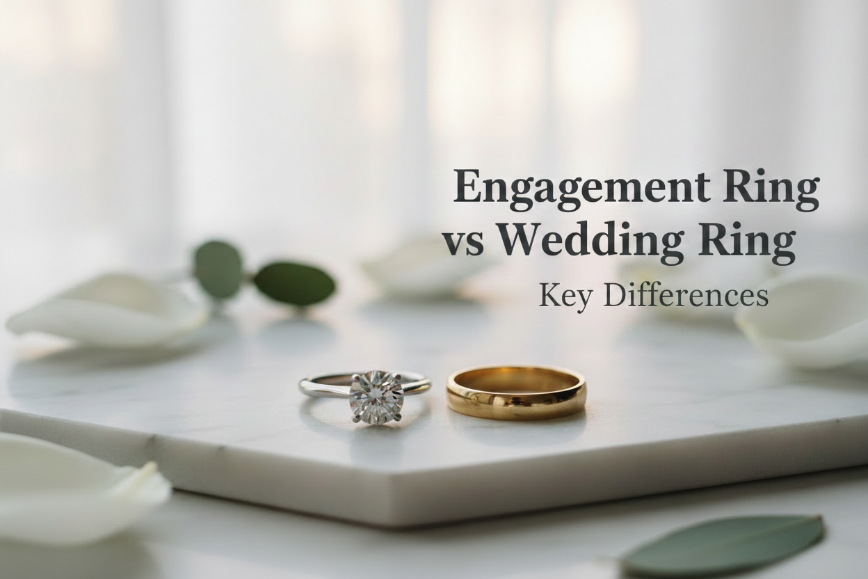 Engagement Ring vs Wedding Ring: Key Differences