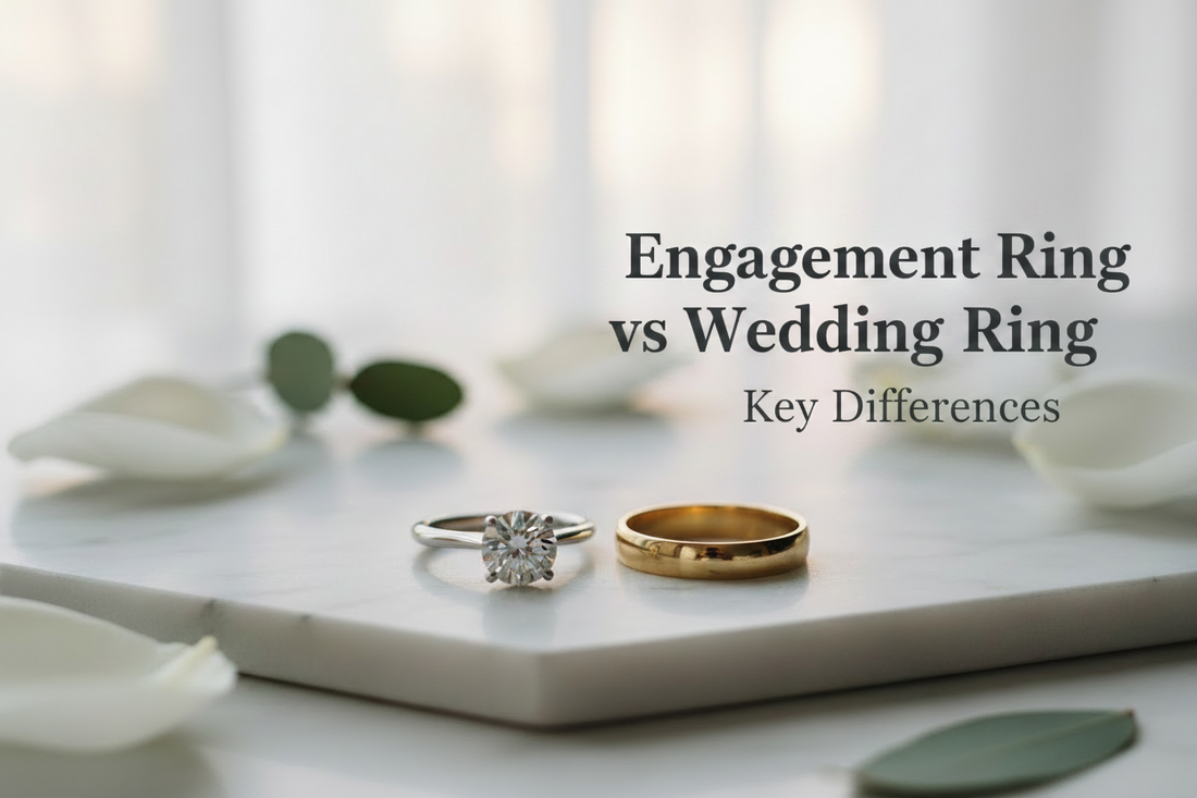 Engagement Ring vs Wedding Ring: Key Differences