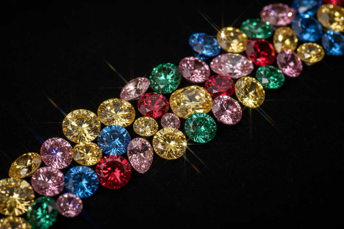 Moissanite Color Guide: D-F, G-H, I-J & Fancy Colors Explained