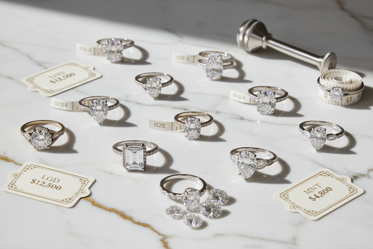 5 Carat Diamond Ring — (Cost, Size, Types & Tips) - JBR Jewellry