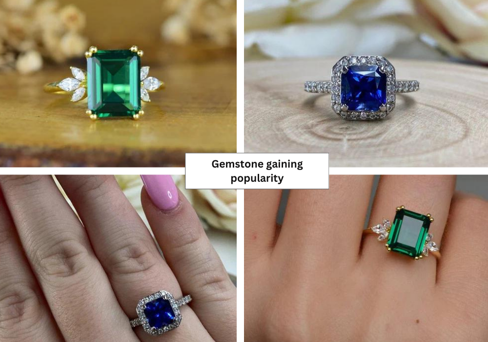 Why are gemstone gaining popularity?