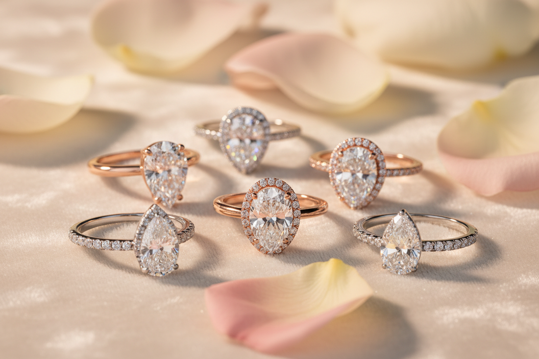Pear Shaped Engagement Rings: How to Wear Them and Why They're So Popular
