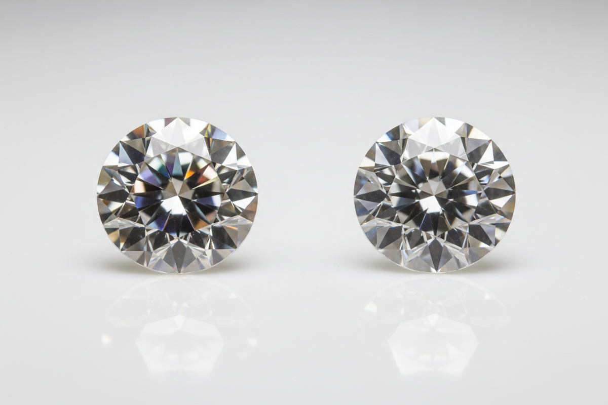 Moissanite vs. Lab Diamond | What's the Difference? JBR Jeweler