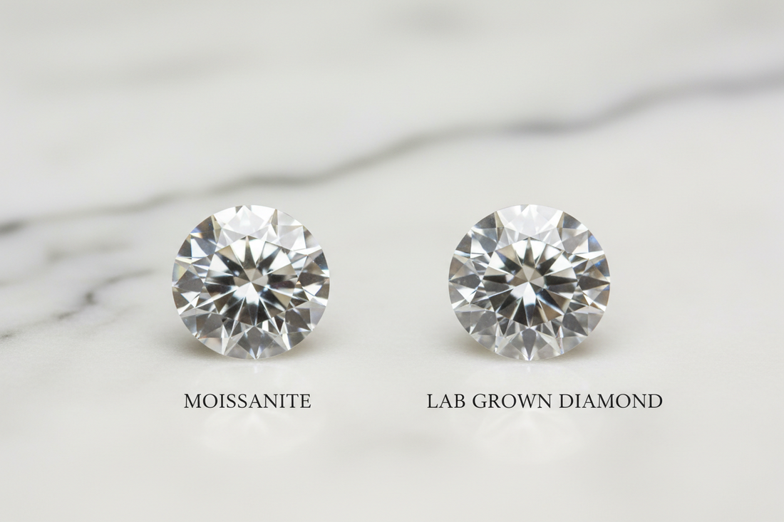 Lab Rrown Diamonds vs Moissanite: What’s the Difference? JBR Jeweler