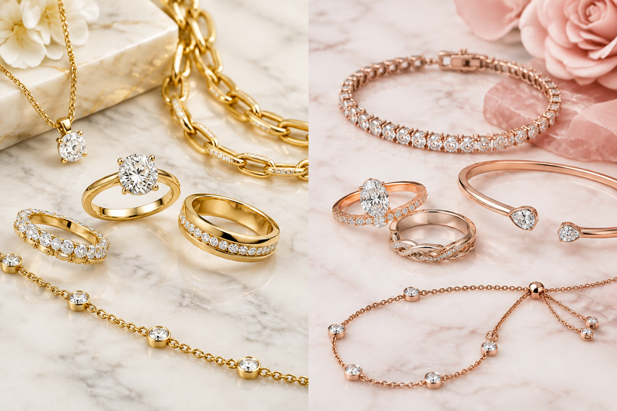Yellow Gold vs. Rose Gold