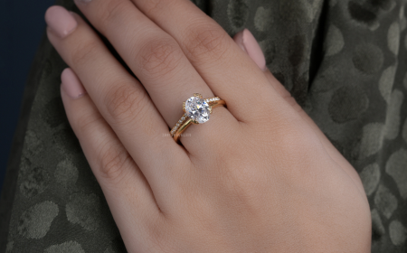 Moissanite Diamond Engagement Rings