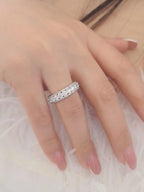 1.60Ct CVD lab grown Diamond Half eternity Stacking Wedding Band - JBR Jeweler
