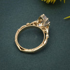 1.50CT Marquise Cut Moissanite Vintage Style Engagement Ring - JBR Jeweler