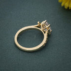 1.80CT Pear Cut Vintage Wedding Anniversary Promise Rose Gold Moissanite Ring - JBR Jeweler