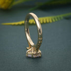 1.80CT Pear Cut Vintage Wedding Anniversary Promise Rose Gold Moissanite Ring - JBR Jeweler