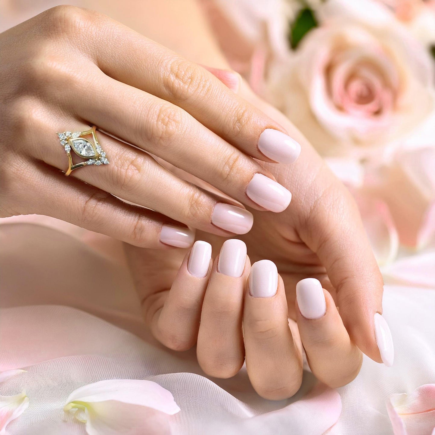 Vintage-Style Marquise Ring, 1.90 CT Bezel Set