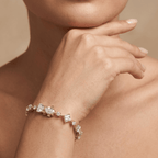 Luxury lab diamond bracelet for women