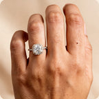 Cushion Cut Solitaire Proposal Ring
