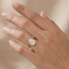 pear shape diamond ring bridal jewelry