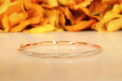 14k Gold Twisted Finest Anniversary Bangle Bracelet - JBR Jeweler