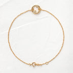 14k Solid Gold Lab Grown-CVD Diamond Satellite Bracelet - JBR Jeweler