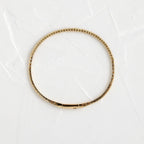 14k Solid Gold Round Shaped Lab Grown Tennis Wisp Bracelet - JBR Jeweler