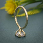 Triple Prong Cushion Cut Lab Grown Diamond Engagement Ring - JBR Jeweler