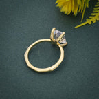 Squared edges Radiant Lab Grown Diamond Solitaire Ring - JBR Jeweler