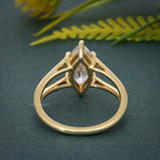 Split Shank Marquise Cut Lab Grown Diamond Solitaire Ring - JBR Jeweler