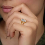 Split Shank Marquise Cut Lab Grown Diamond Solitaire Ring - JBR Jeweler