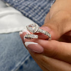 14k Gold Lab Diamond Ring – Anniversary Ready Design