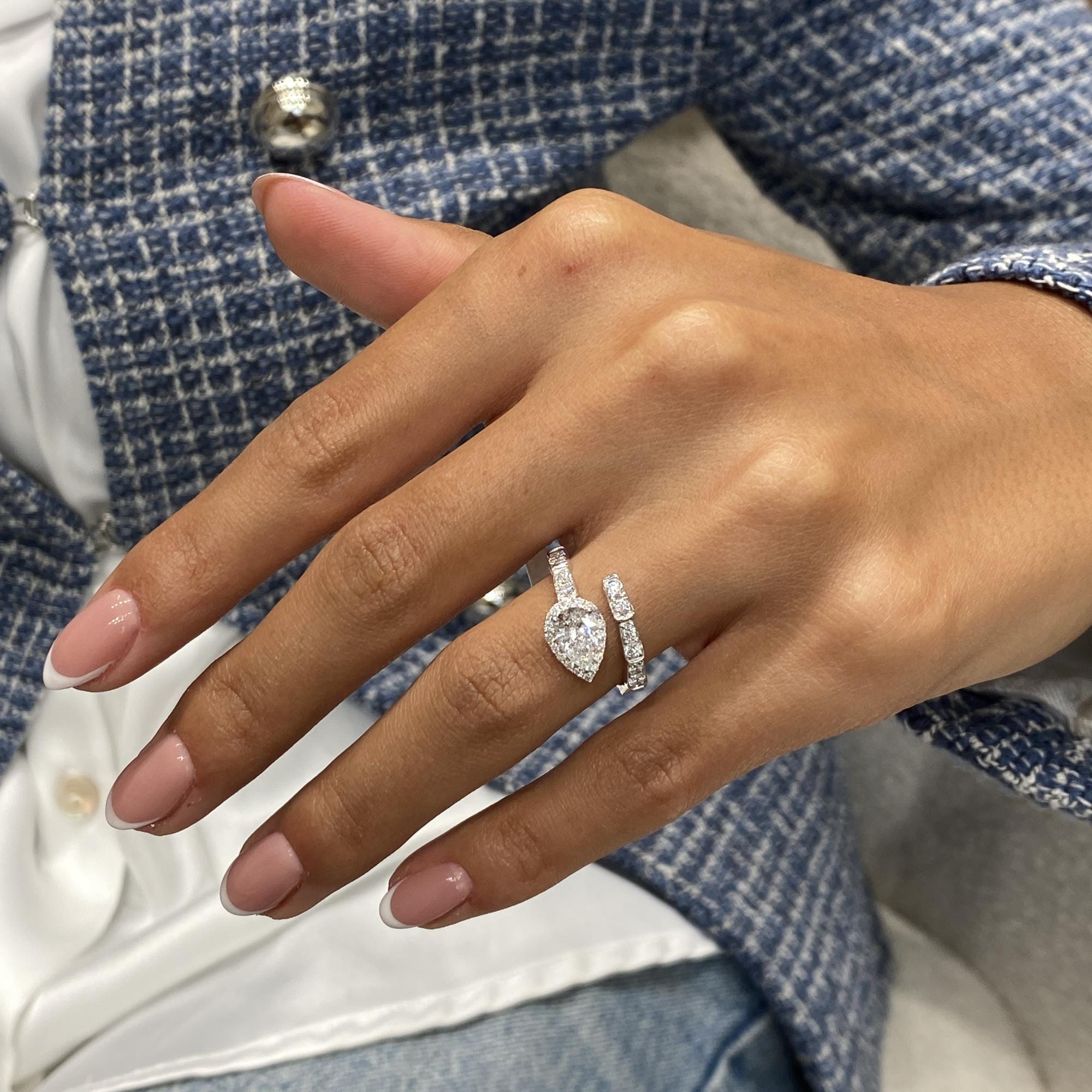 Mixed Shape Lab Diamond – 1.79 Ct Gold Ring Gift