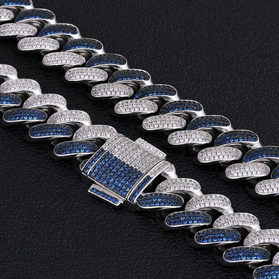 Small Iced Out Miami Cuban Bracelet – MA Jewelers - Wayne