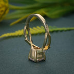 1CT Round Cut Lab Grown-CVD Diamond Branch Shank Engagement Ring - JBR Jeweler