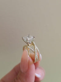 1CT Princess Cut Lab-Grown Diamond Celebrity Engagement Ring - JBR Jeweler