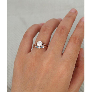 2.00Ct Brilliant Round Cut White Moissanite Engagement Ring For Women - JBR Jeweler