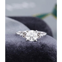 2.00Ct Brilliant Round Cut White Moissanite Engagement Ring For Women - JBR Jeweler