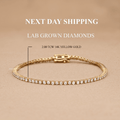 2.00 TCW Lab Grown Diamond Tennis Bracelet  14K Gold