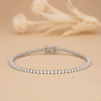 2.00 TCW Lab Grown Diamond Tennis Bracelet  14K Gold
