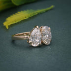 Romantic Duo 2.00 CT Lab-Grown Diamond Toi et Moi Ring