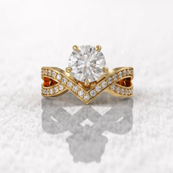 2.50 CT Lab Grown Diamond Ring for Your Forever Moment
