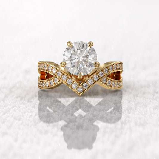 2.50 CT Lab Grown Diamond Ring for Your Forever Moment