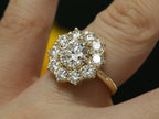 2.60 CT Halo Engagement Ring with Lab-Grown Diamond