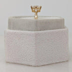 2CT Oval Cut Side Marquise Lab-Grown Diamond Engagement Ring - JBR Jeweler