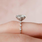 2CT Round Cut Lab Grown Diamond Solitaire Engagement Ring - JBR Jeweler