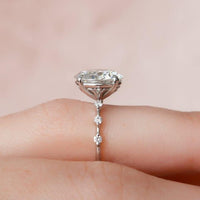 2CT Round Cut Lab Grown Diamond Solitaire Engagement Ring - JBR Jeweler