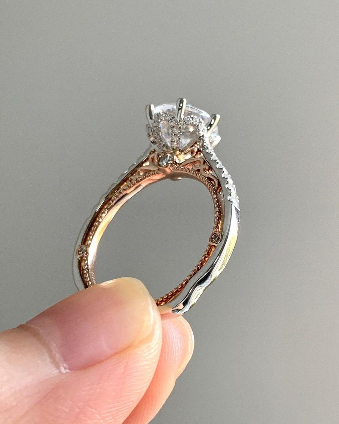 3.00 CT lab-grown beauty in a ring full of meaning