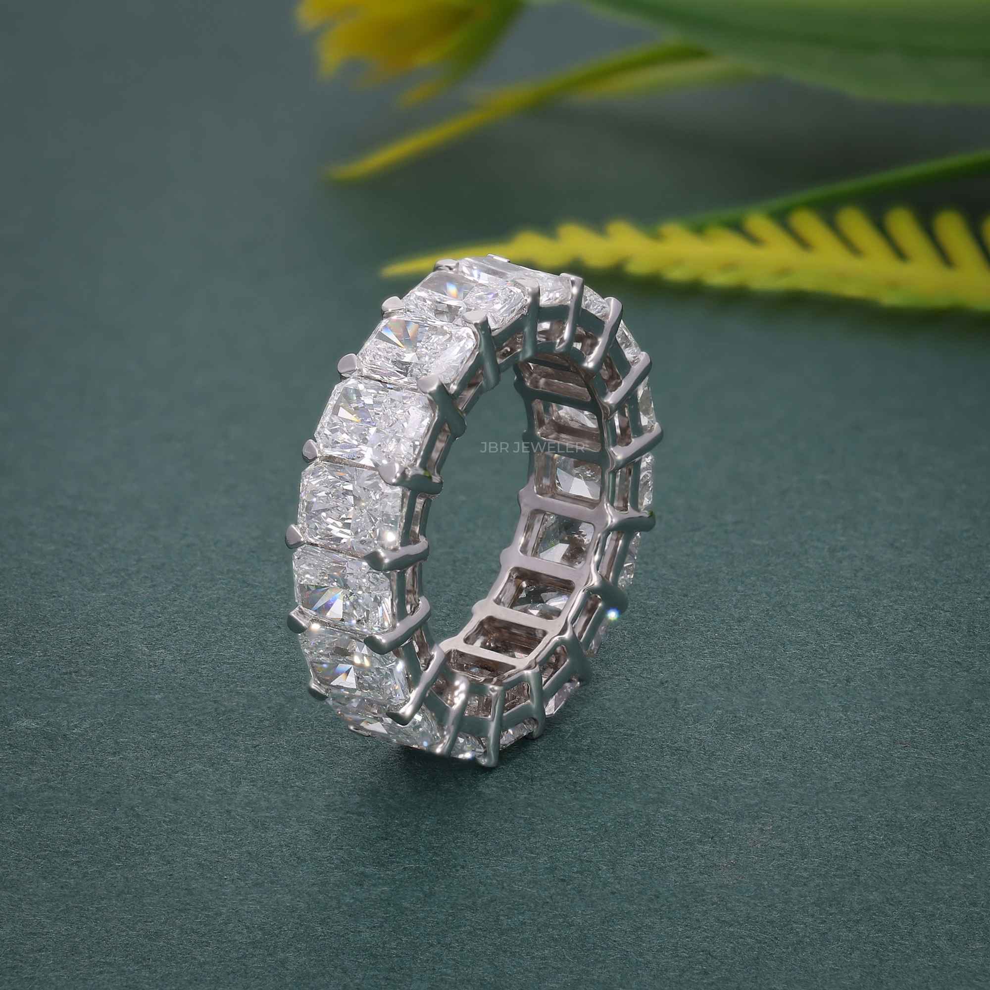 4.5 TW Radiant Cut Lab Grown Diamond Band | EF/VS | Promise Ring