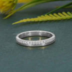 3mm Classic Moissanite Diamond Band - JBR Jeweler